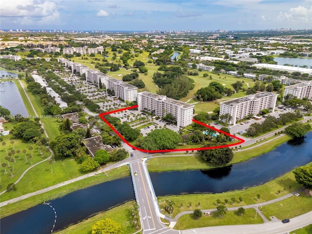 3200 N Palm Aire Dr Unit 501, Pompano Beach, FL 33069 - bird's eye view of a nearby body of water and apartment complex / building