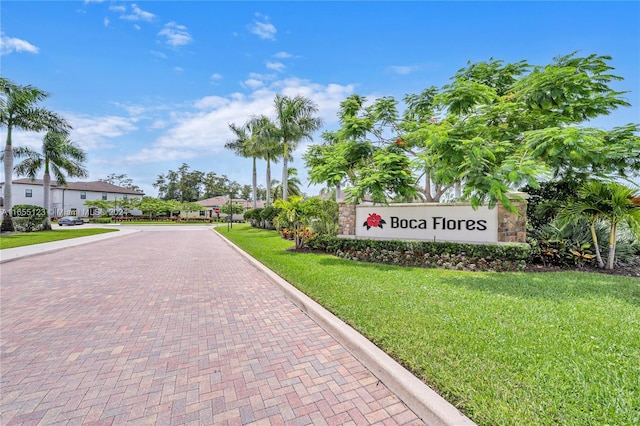 9206 Passiflora Way Unit 101, Boca Raton, FL 33428 - community / neighborhood sign with a lawn