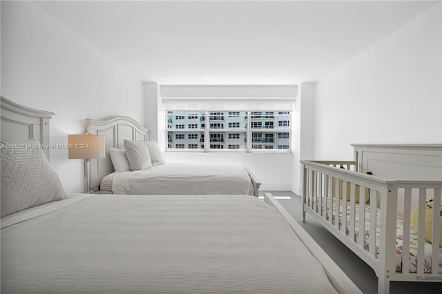 bedroom featuring carpet flooring