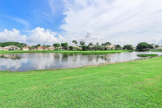 property view of water