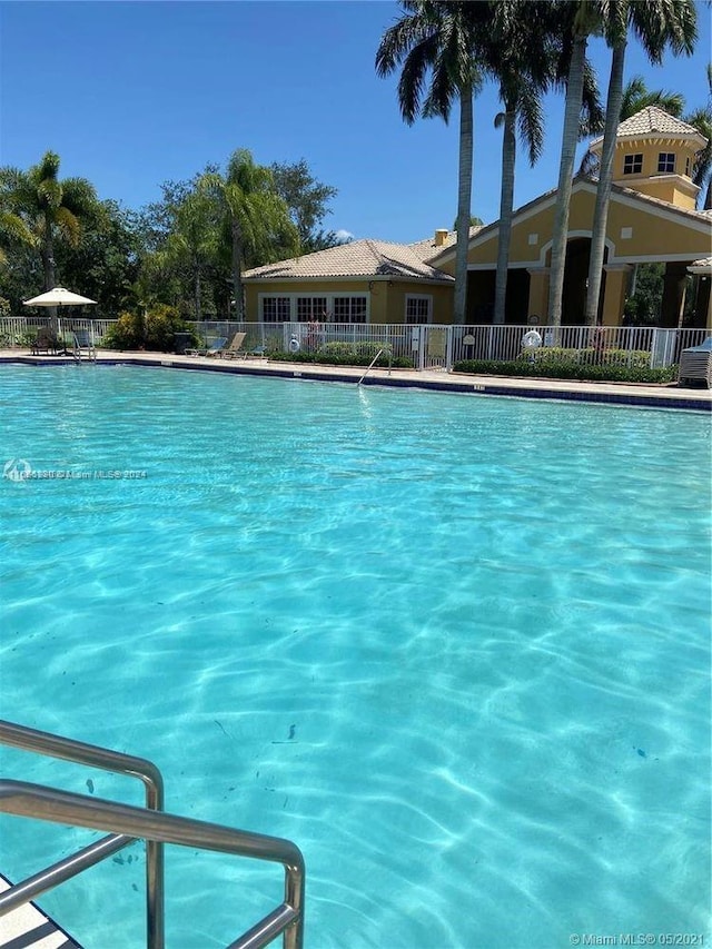 view of swimming pool