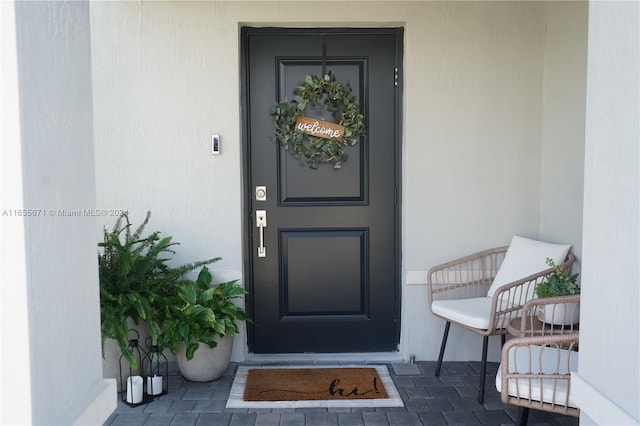 view of property entrance