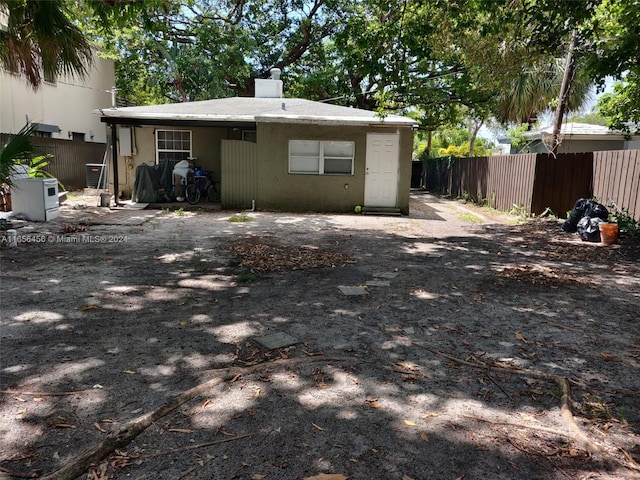 view of rear view of house