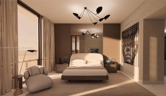 300 Biscayne Blvd Way Unit 3503, Miami, FL 33131 - sitting room featuring a chandelier