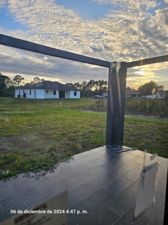 exterior space featuring a patio