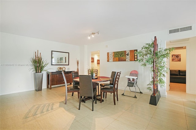 view of dining room