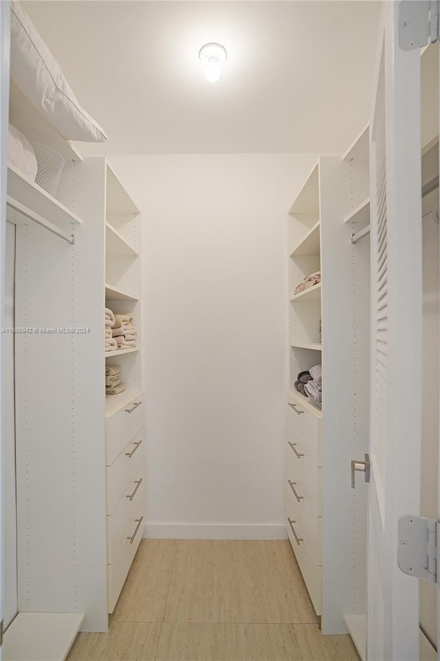 view of spacious closet