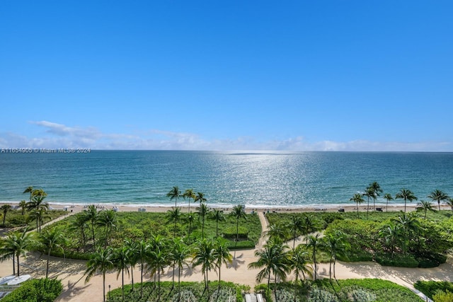 10203 Collins Ave Unit 801, Bal Harbour, FL 33154 - water view with nearby beach