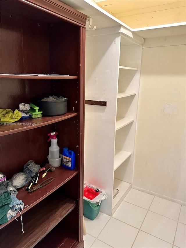 view of pantry