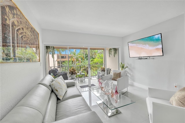 view of living room