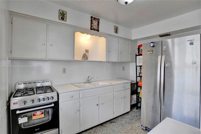 kitchen featuring stainless steel appliances and sink