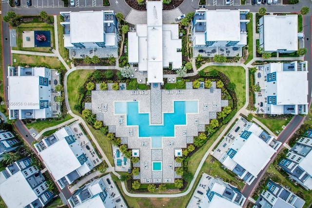 7740 Sandy Ridge Dr Unit 112, Kissimmee, FL 34747 - aerial view of property's location with a pool area