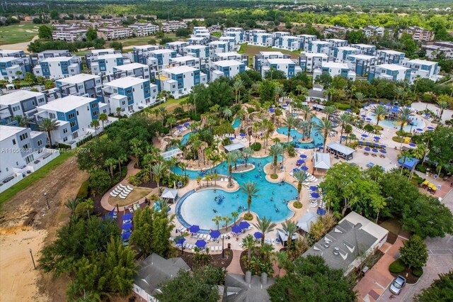7740 Sandy Ridge Dr Unit 112, Kissimmee, FL 34747 - aerial view of property's location with a pool