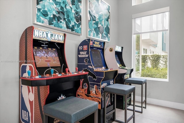 7740 Sandy Ridge Dr Unit 112, Kissimmee, FL 34747 - bar area featuring tile patterned flooring and baseboards