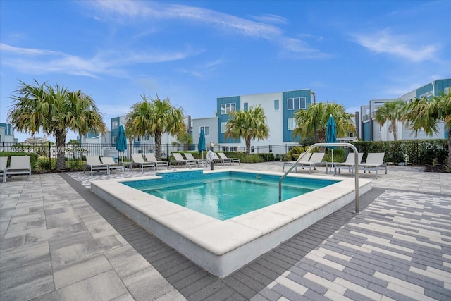7740 Sandy Ridge Dr Unit 112, Kissimmee, FL 34747 - community pool with fence and a patio