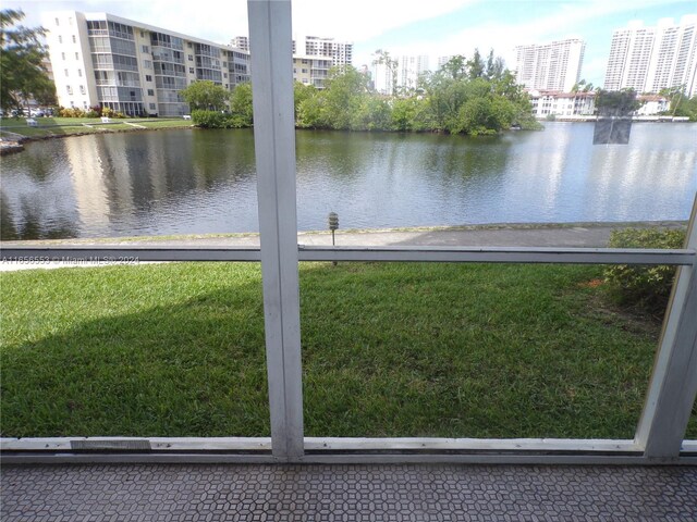 view of water feature