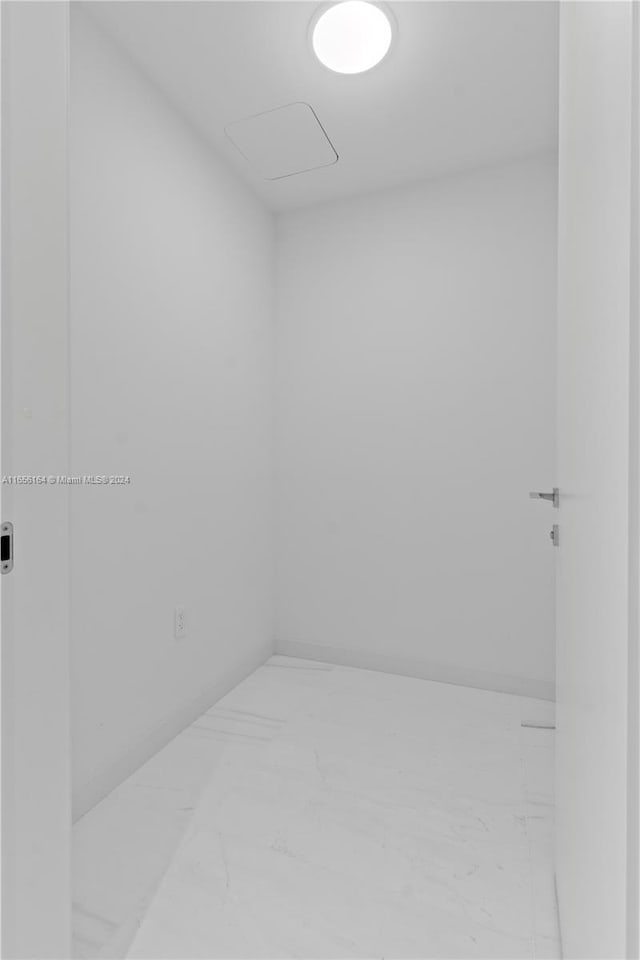 300 Biscayne Blvd Way Unit 2503, Miami, FL 33131 - spare room featuring marble finish flooring