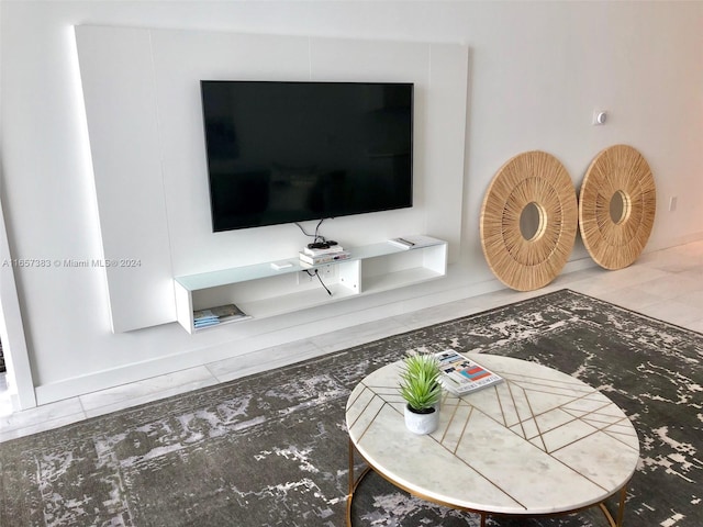 room details featuring tile patterned floors