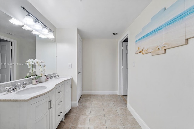 131 SW 117th Ave Unit 8103, Pembroke Pines, FL 33025 - bathroom featuring double vanity and tile patterned floors
