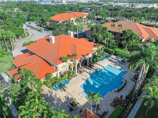131 SW 117th Ave Unit 8103, Pembroke Pines, FL 33025 - bird's eye view of a pool