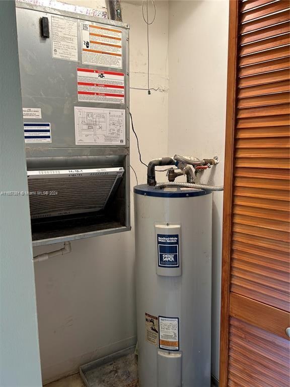 utilities with water heater