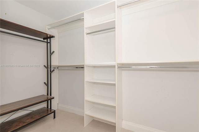 view of spacious closet