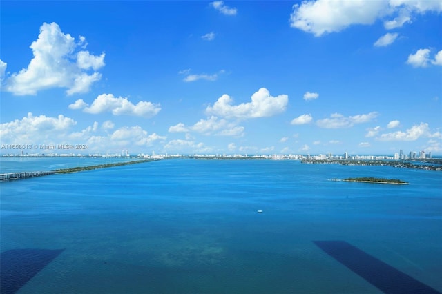 view of water feature