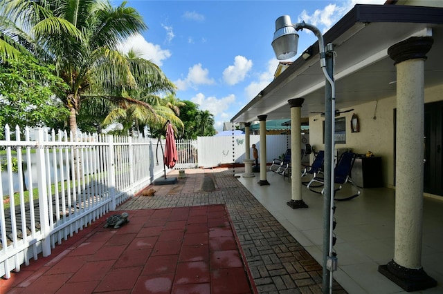 view of patio / terrace