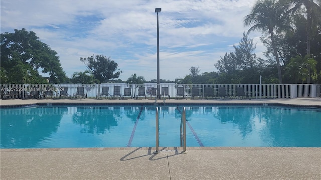 view of pool