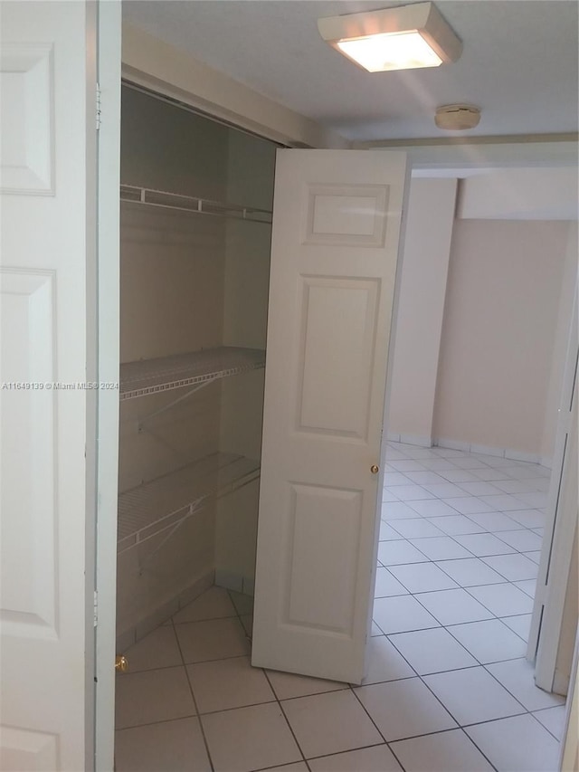 view of closet