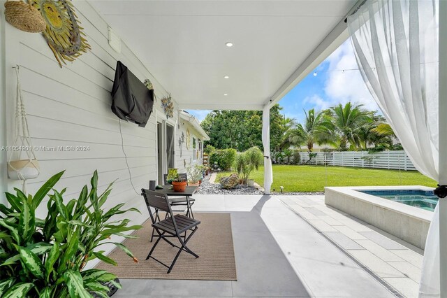 view of patio