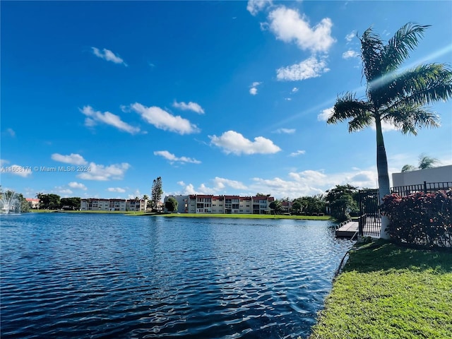 property view of water