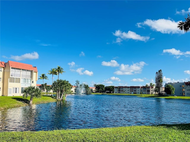 property view of water