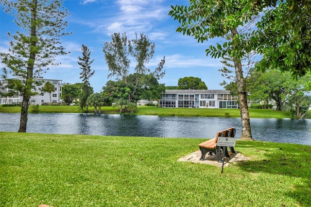 property view of water