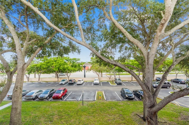 view of vehicle parking