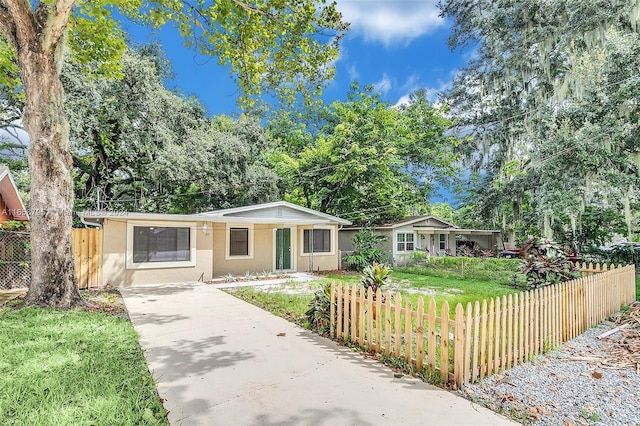 view of ranch-style house