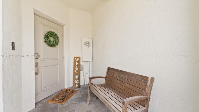 view of entrance foyer