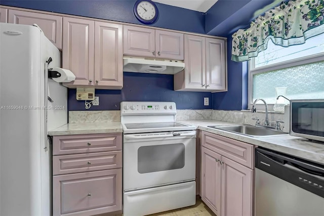 kitchen featuring stainless steel appliances and sink