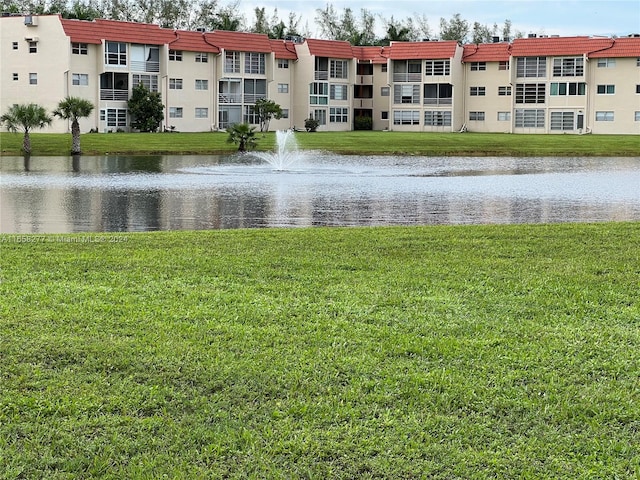 view of water feature