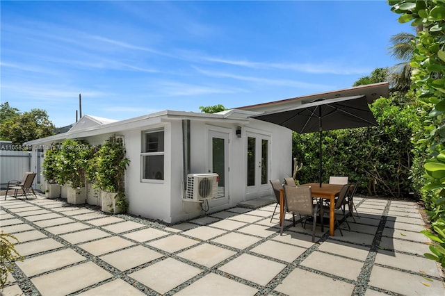 view of patio / terrace with french doors