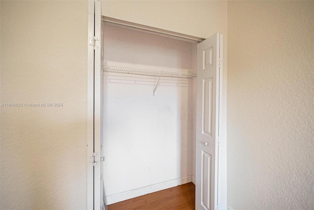 view of closet