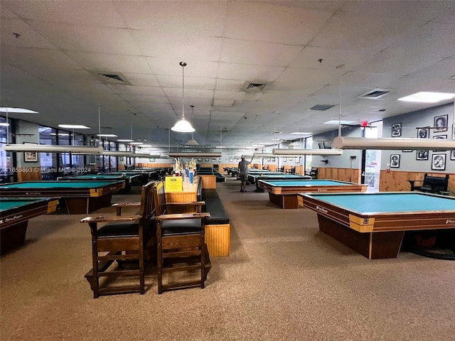 2002 Granada Dr Unit J3, Coconut Creek, FL 33066 - game room featuring visible vents and pool table