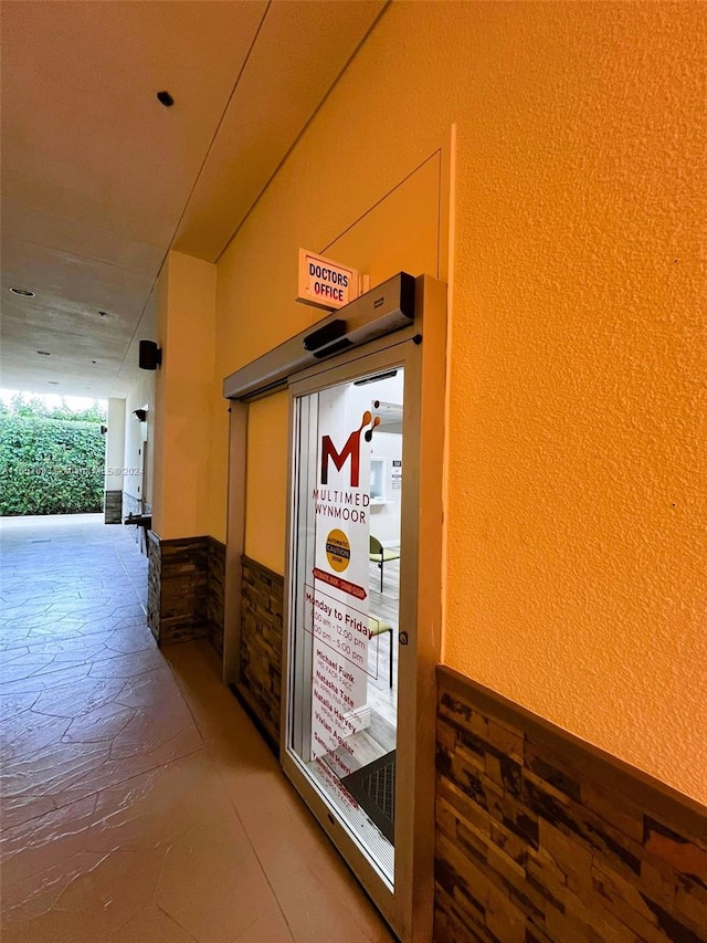 view of hallway