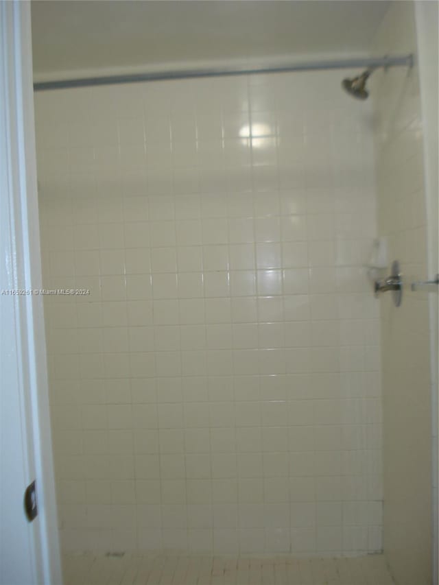 details with tiled shower