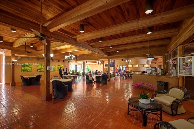 view of community lobby