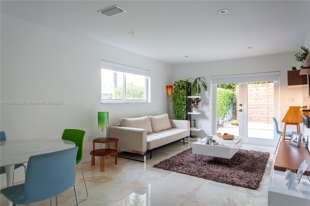 view of living room