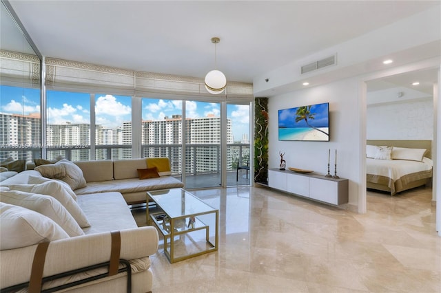 view of living room