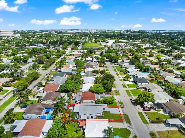 aerial view