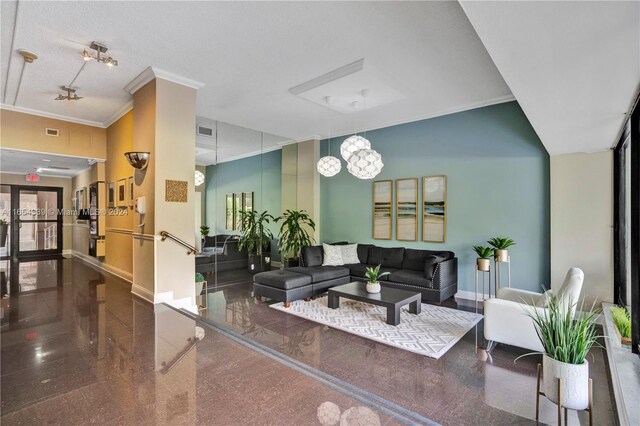 2500 NE 135th St Unit C301, North Miami, FL 33181 - building lobby with ornamental molding