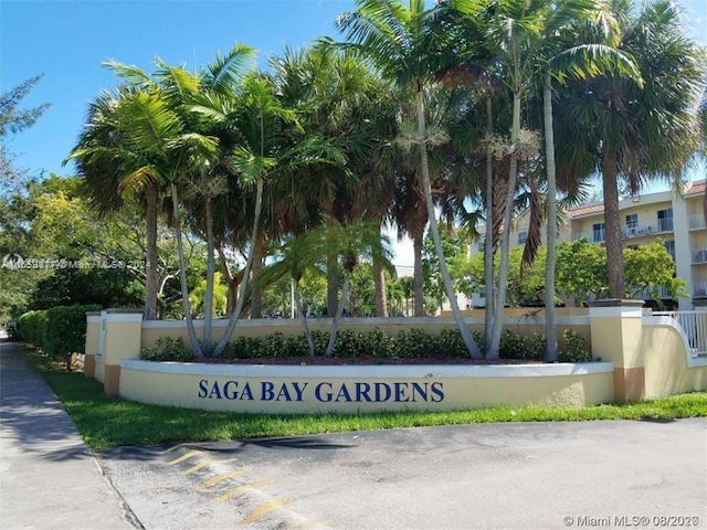 8240 SW 210th St Unit 302, Cutler Bay, FL 33189 - community sign with uncovered parking